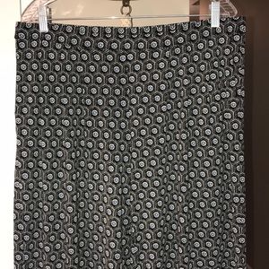 J. Jill Pleated Wide Leg Cropped Pants